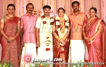 Bipindas Divya Wedding Reception Photo